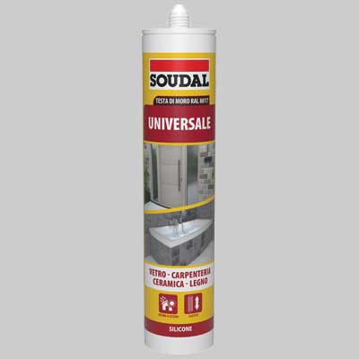 Silicone Univerale Testa Di Moro Soudal Ml 280 Soudal