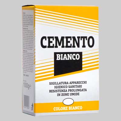 Cemento Bianco Kg 5 Made In Italy