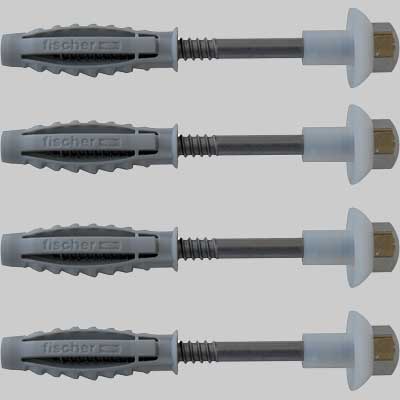 Fissaggio Inox Per Vaso E Bidet Wb2 7X80 Fischer