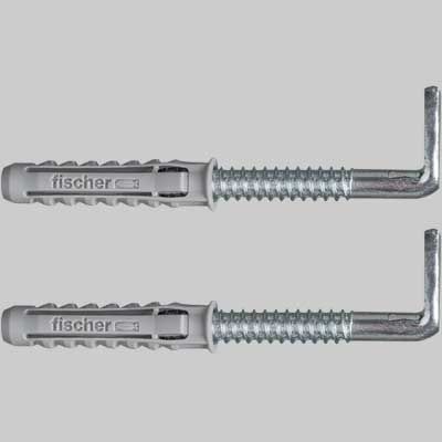 Elemento Di Fissaggio Per Scaldabagni Wds12 Wds14 Foro 14 Mm Prof. 90 Mm Tassello S.14 L. Cancano 95 Mm Fischer