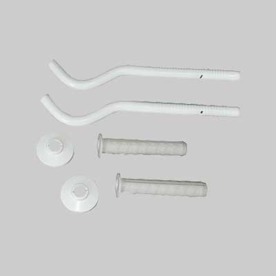 Mensola Per Radiatori In Ghisa E Acciaio Tf7/100B Tf7/75B Foro 16 Mm Prof. 100 Mm L. 75 Mm Colonne 2/3 Fischer