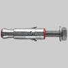Ancorante In Acciaio Con Vite T.E. Cl. 8.8 - Slm 8 Vite Te Ø14 P.65 L.50 Sp.10 - 1 Confezioni - Fischer