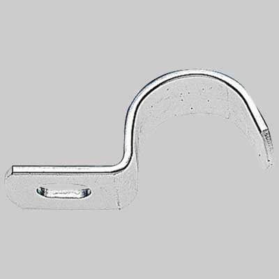 Graffetta Fissaggio Tubi Pesanti - 1 - 5 Pezzi - Made In Italy