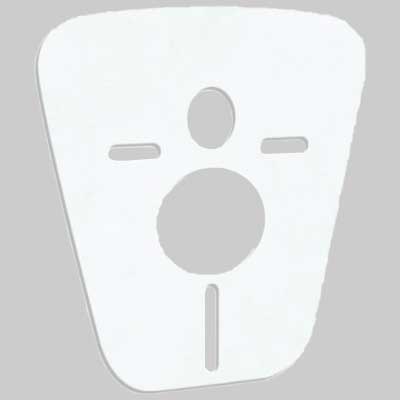 Guarnizione Acustica E Antiurto Per Wc/Bidet Sospeso Spess. 3 Mm Made In Italy