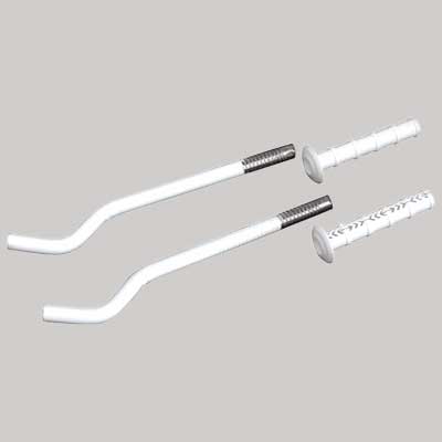 Mensola A Percussione Telescopica Per Radiatori In Ghisa 12X230 Tassello 16X90 Made In Italy