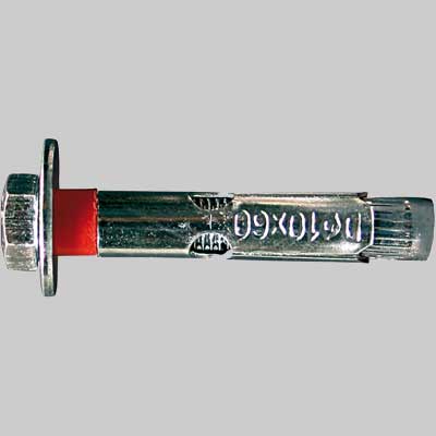 Tassello Pesante Con Vite - M6 X 60 Mm Ø 8 - 10 Pezzi - Nobex