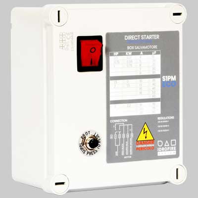 Quadro Elettromeccanica Per Pompe Sommerse Hp 2 Made In Italy