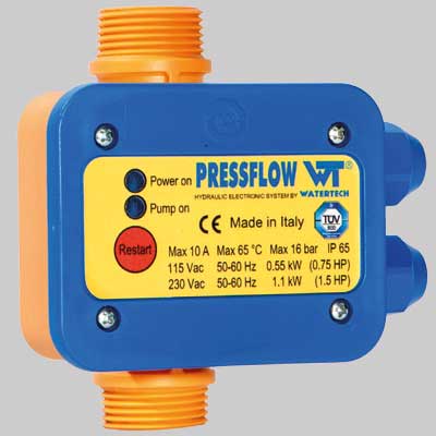 Flussostato Elettronico Press Flow 8A Made In Italy