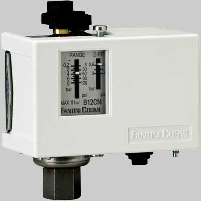 Pressostato A Riarmo Automatico B12Cn 1/4 F Fantini Cosmi