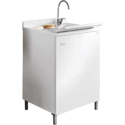 Mobile Lavatoio S. Prima 1 Anta P 50 X L 45 X H 84 Cm Geromin