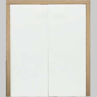 Porta Lavatrice Asciugatrice Con Ante Noce E Bianco Lucido Savini