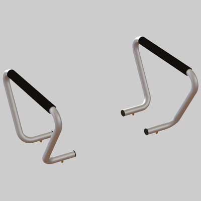 Braccioli Fissi Per Alzawater Alluminio Neoprene Made In Italy