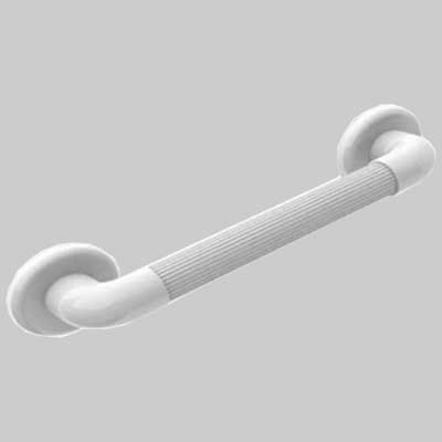 Corrimano Lineare In Plastica Bianco Cm 45 Made In Italy