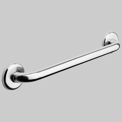 Corrimano Lineare In Acciaio Inox Satinato Cm 30 Made In Italy