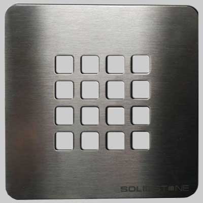 Griglia Inox Per Piatto Doccia Ultraflat Sabbia Made In Italy