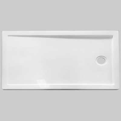 Piatto Doccia Rettangolare In Resina Speciale 70X120 H. 4 Cardinale