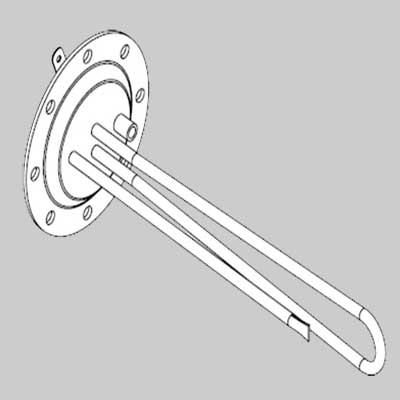 Kit Resistenza Elettrica + Termostato 1,5 Kw Ferroli