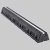 Base A Pavimento Brooklyn - 200 Kg - L 400Xh95Xp150 Mm - 2 Pezzi - 2Emmeclima