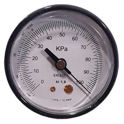 Vacuometro Di Ricambio Dm 63 1/8 Made In Italy