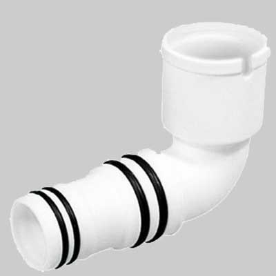 Raccordo A Gomito Uscita Verticale 90 ° Made In Italy