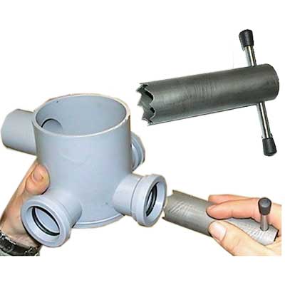 Perforatore Per Sifoni Ø 40 Hywerk