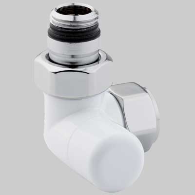 Detentore D'Arredo Ad Angolo Sx Bianco 1/2 X 24 19 Arteclima