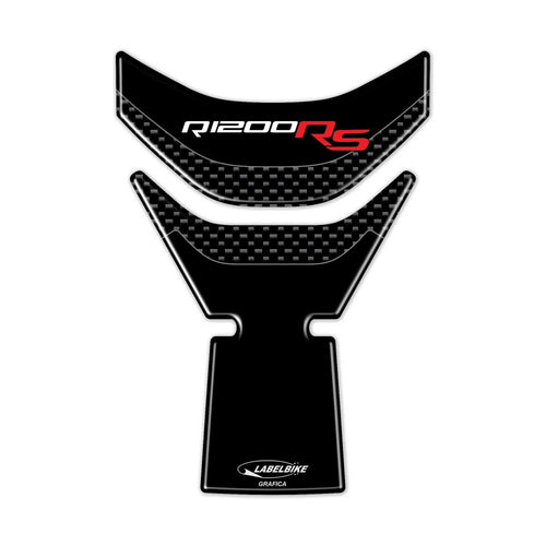 ADESIVO in gel 3D CARBONIO PROTEZIONE SERBATOIO compatibile per MOTO BMW R1200RS