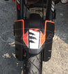 PROTEZIONE PARAFANGO ANTERIORE adesivi 3D compatibili per MOTO KTM 1190R e 1290R