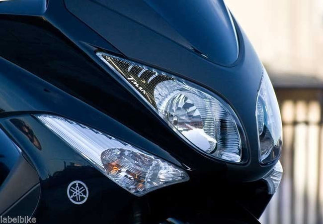 Adesivi 3D palpebre fari scooter compatibili con Yamaha Tmax 500 2008 - 2011