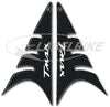 Adesivi 3D palpebre fari scooter compatibili con Yamaha Tmax 500 2008 - 2011