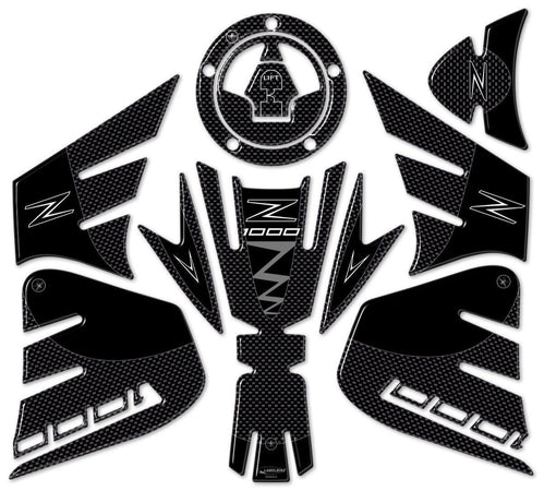 KIT ADESIVI gel PROTEZIONI compatibili per moto Z1000 KAWASAKI Z 1000 2014-2020