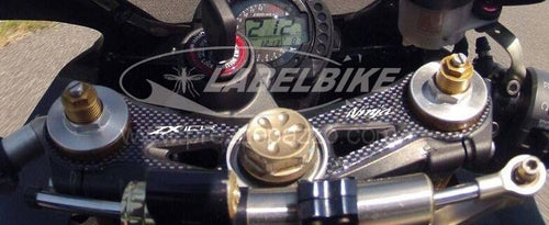 PROTEZIONE gel 3D PIASTRA FORCELLA compatibile MOTO KAWASAKI ZX-10R 2004-2005
