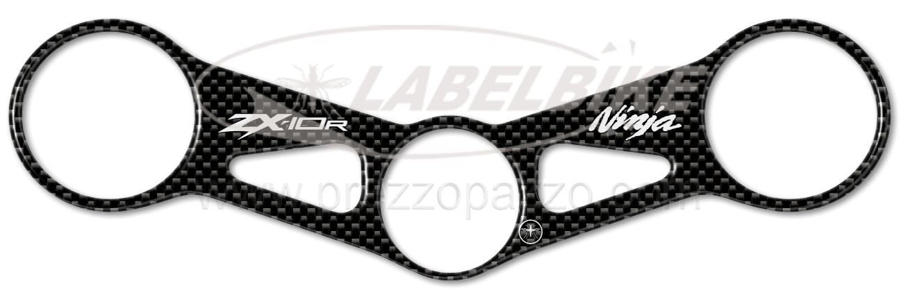 PROTEZIONE gel 3D PIASTRA FORCELLA compatibile MOTO KAWASAKI ZX-10R 2004-2005