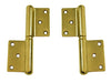 Cerniera In Grossezza In Ottone Lucido- - Mm.140 Sx - 2 Pezzi