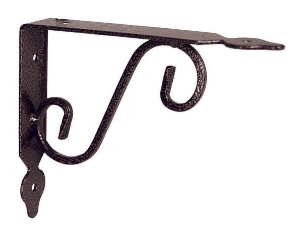 Mensole Ornamentali Brackets Extra Strong Nero/Bronzo- - Mm.140X25X110H. (5X4) - 10 Pezzi