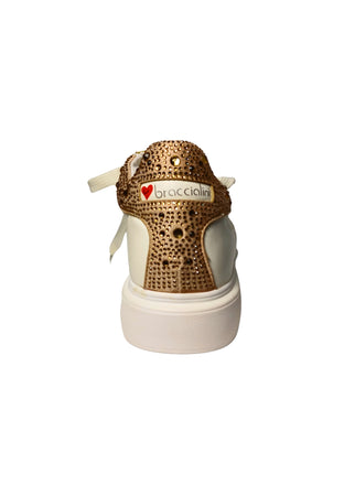 BRACCIALINI Scarpe Donna Braccialini Calf+Micro/White+Nude da donna