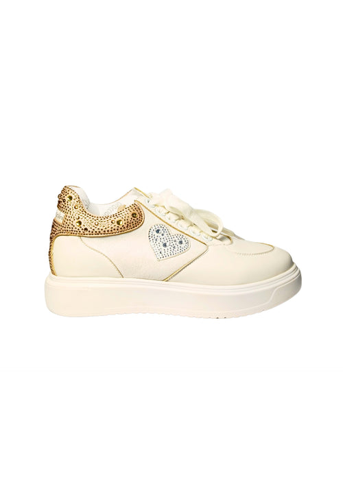 BRACCIALINI Scarpe Donna Braccialini Calf+Micro/White+Nude da donna