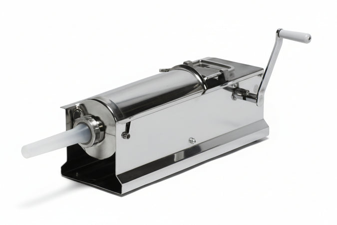 Insaccatrice Tutta In Acciaio Inox Kg.5 Peso Kg.11 Cm.59X23X24H.
