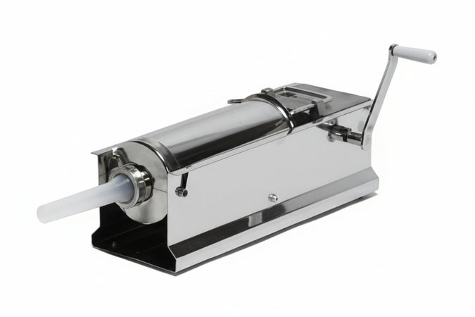 Insaccatrice Tutta In Acciaio Inox Kg.8 Peso Kg.12,5 Cm.69X23X24H. (Art.00177)