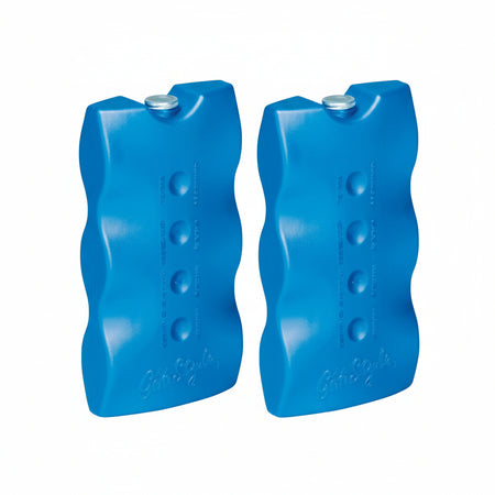 Ghiaccio Sintetico Per Ghiacciaie Gr.400 X 2- - Gr.400 Cm.9×7X17,3 Cm - Pz.2 - 10 Pezzi Giostyle