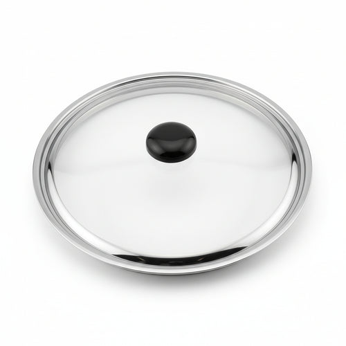 Coperchio Acciaio Inox- - Ø Cm 24 - 3 Pezzi