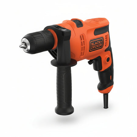 Trapano A Percussione Mandrino Mm.13 Cremagliera 500W (Beh200Qs) Black&Decker