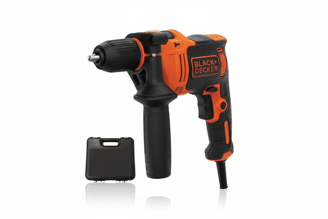 Trapano A Percussione Mandrino Mm.13 Autoserrante 710W (Beh710K) Black&Decker