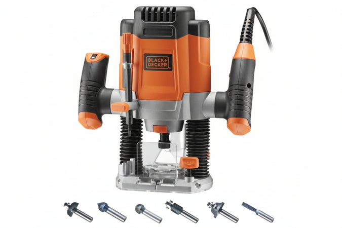 Fresatrice Verticale 1200W (Kw900Ekaqs) Black&Decker