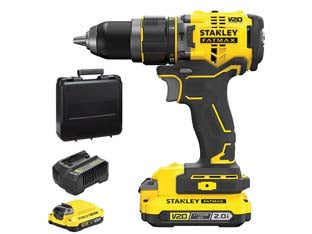 Trapano Avvitatore A Percuss. 2 Batt. Litio 18V 2Ah (Sfmcd 711D22Qw) 2 Batterie Al Litio Da 2Ah Fatmax