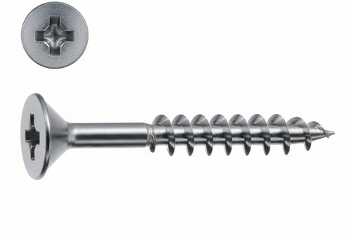 Viti Panel-Vit Pv Testa Svasata Piana Torx Acciaio Chromiting- - Ø Mm.4X70 - 200 Pezzi Mustad