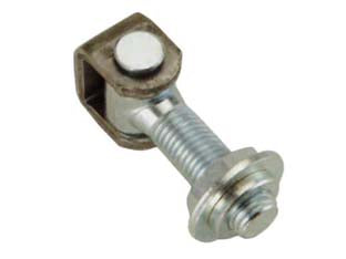 Cardine A Saldare Regolabile Zincato Con Cavallotto Art.375- - Mm.27X36X79 M16 - 6 Pezzi Combi