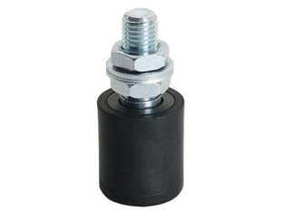 Oliva Per Cancello In Nylon Nero Art.453S- - Mm.40X45H. - 6 Pezzi Combi