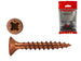 Viti Per Truciolare Tps Pozidrive Bronzate- - Ø Mm.5X30 In Blister Pz.25 - 10 Blister Friulsider