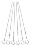 Spiedini Per Barbecue 35 Cm Inox Aisi430 6 Pz- I Giardini Del Re- 1,0 Confezione